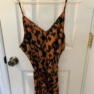 SHEIN spaghetti strap dress with belt